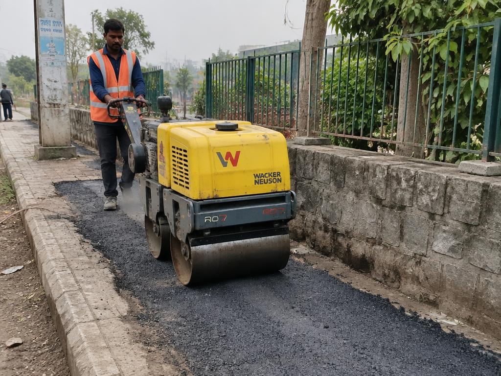 Baby Tandem Vibratory Roller